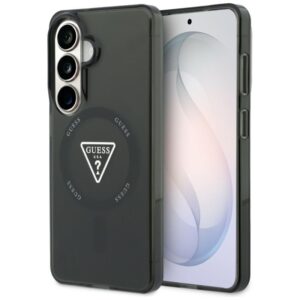Guess IML Gradient Triangle MagSafe - Etui Samsung Galaxy S26 (czarny)