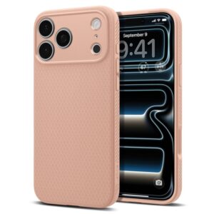 Spigen Liquid Air - Etui do iPhone 18 Pro Max / 17 Pro Max (Rose Titanium)