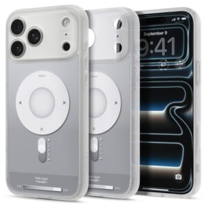 Spigen Ultra Hybrid Mag MagSafe - Etui do iPhone 18 Pro Max / 17 Pro Max (Classic Silver)