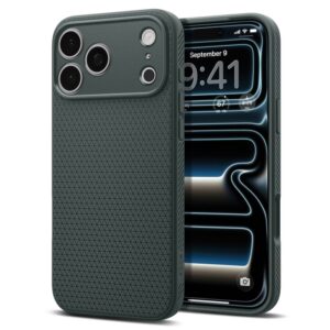 Spigen Liquid Air - Etui do iPhone 18 Pro / 17 Pro (Abyss Green)