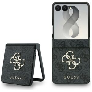 Guess Big 4G Logo - Etui Samsung Galaxy Z Flip 8 (czarny)