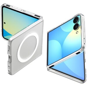 Spigen AirSkin MagSafe - Etui do Samsung Galaxy Z Flip 8 (Clear/White)