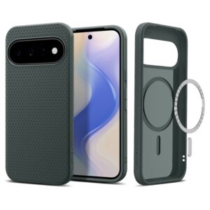 Spigen Liquid Air Mag MagSafe - Etui do Google Pixel 11 (Abyss Green)