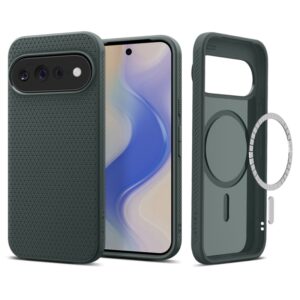 Spigen Liquid Air Mag MagSafe - Etui do Google Pixel 11 Pro XL (Abyss Green)