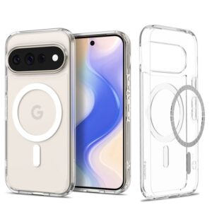 Spigen Ultra Hybrid Mag MagSafe - Etui do Google Pixel 11 Pro XL (Clear/White)
