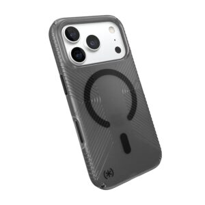 Speck Presidio Lux Grip MagSafe - Etui iPhone 18 Pro / 17 Pro (Obsidian)