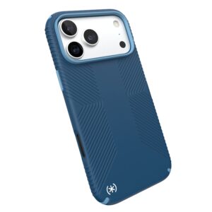 Speck Presidio2 Grip MagSafe - Etui iPhone 18 Pro Max / 17 Pro Max (Deep Sea)