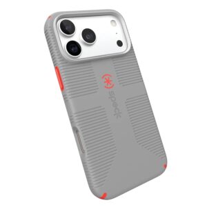 Speck Candyshell Grip MagSafe - Etui iPhone 18 Pro Max / 17 Pro Max (Overcast Grey)