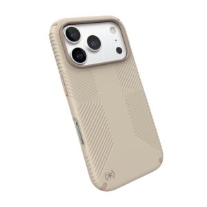 Speck Presidio2 Grip MagSafe - Etui iPhone 18 Pro / 17 Pro (Papyrus)