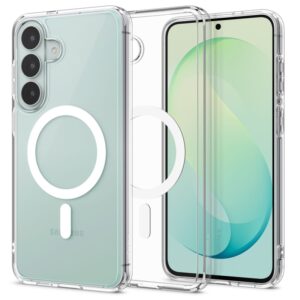 Spigen Ultra Hybrid Mag MagSafe – etui Samsung Galaxy S26 FE, Clear / White